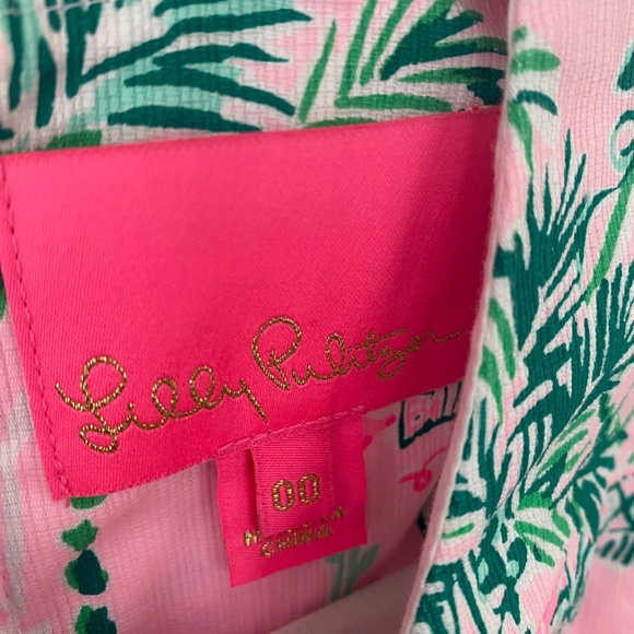 Lilly Pulitzer Mandeville Baby Always Worth It Baby Mila Stretch Shift D… - Picture 3 of 6